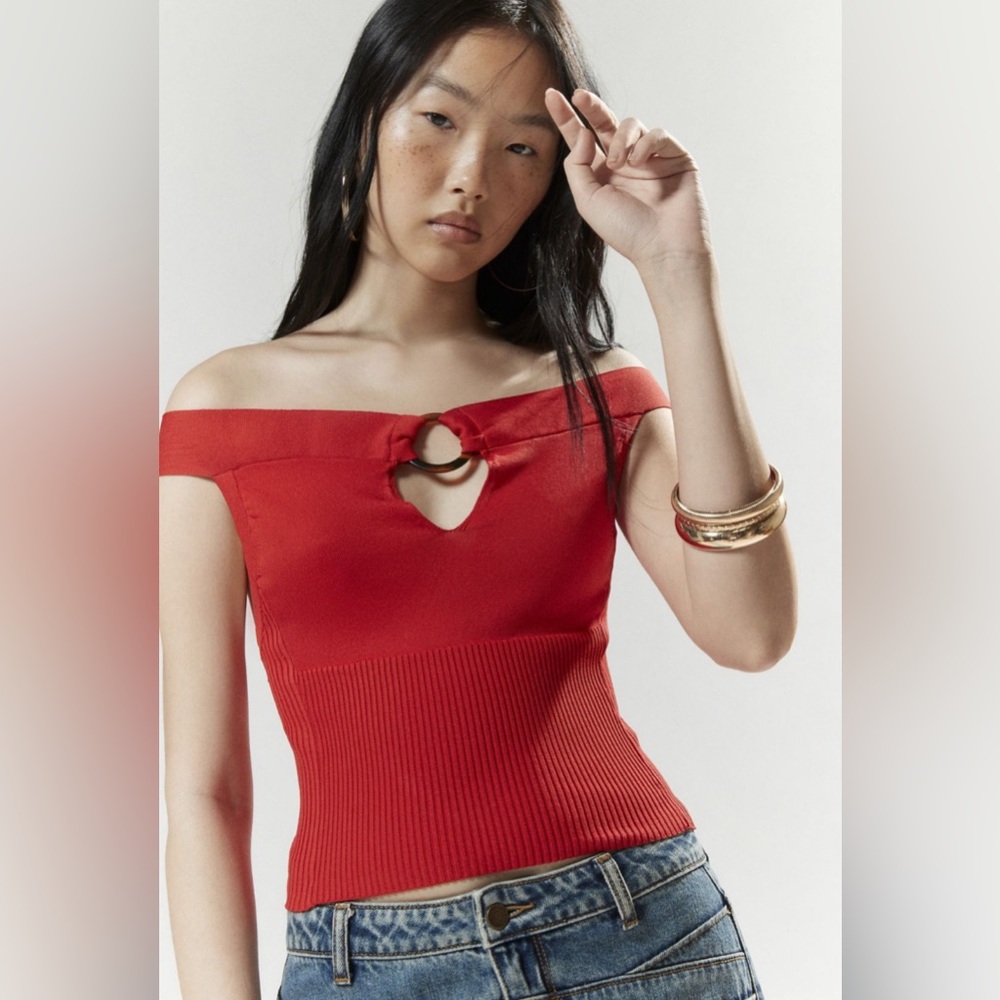 Silence + Noise Olivia off the shoulder